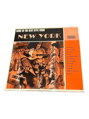 Vintage Some Of The Best Hits From New York Vinyl LP 1960s WW Pop Rock Black